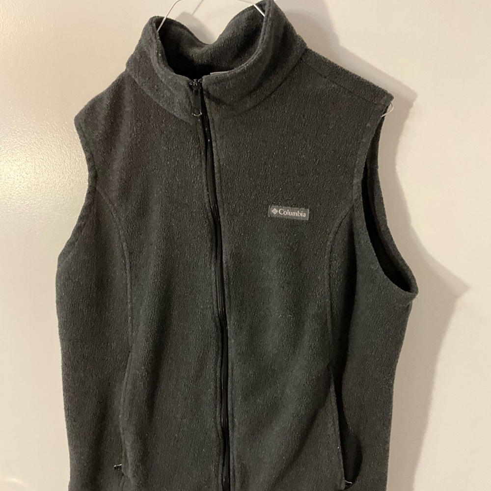 [Columbia]Black Fleece Vest